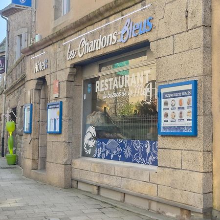 Logis Hotel Les Chardons Bleus Restaurant Le Bistrot De La Mer Roscoff Exterior foto